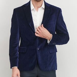 Men's Navy Sport Jacket / Blazer (36S) | Alfani